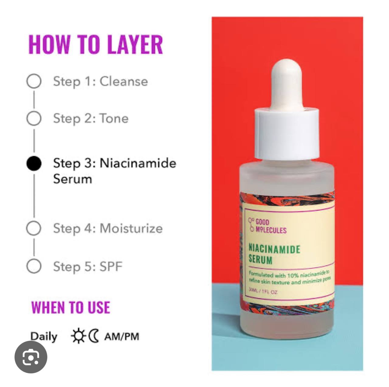 Good Molecule Niacinamide Serum