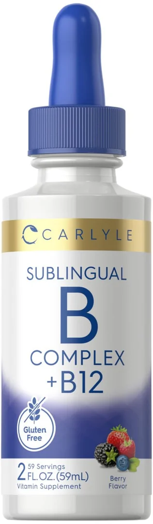 Carlyle Sublingual Vitamin B Complex + B12 59ml