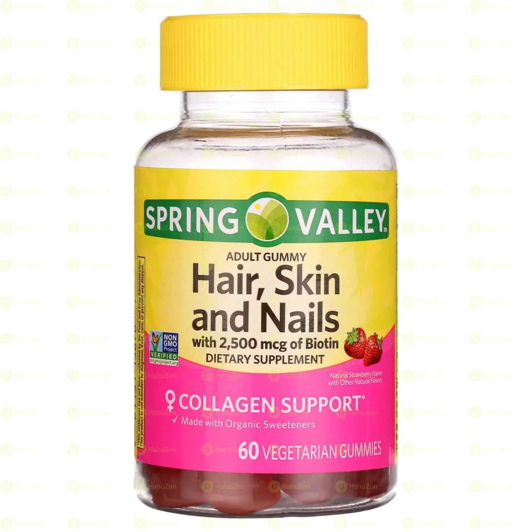 Spring Valley Hair Skin & Nails 2500 mcg Biotin
