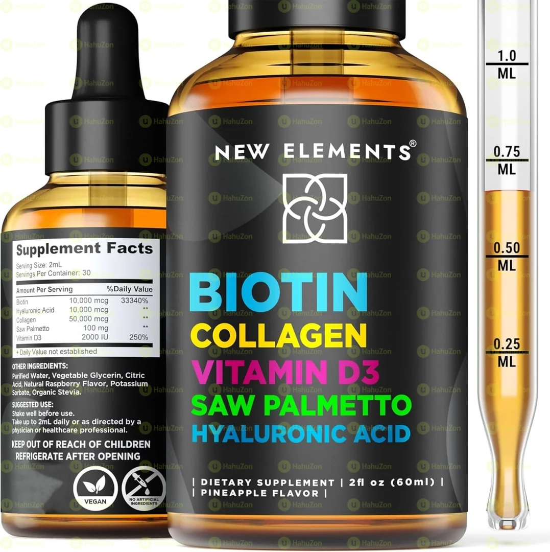 New Element Biotin Collagen Vitamin D3