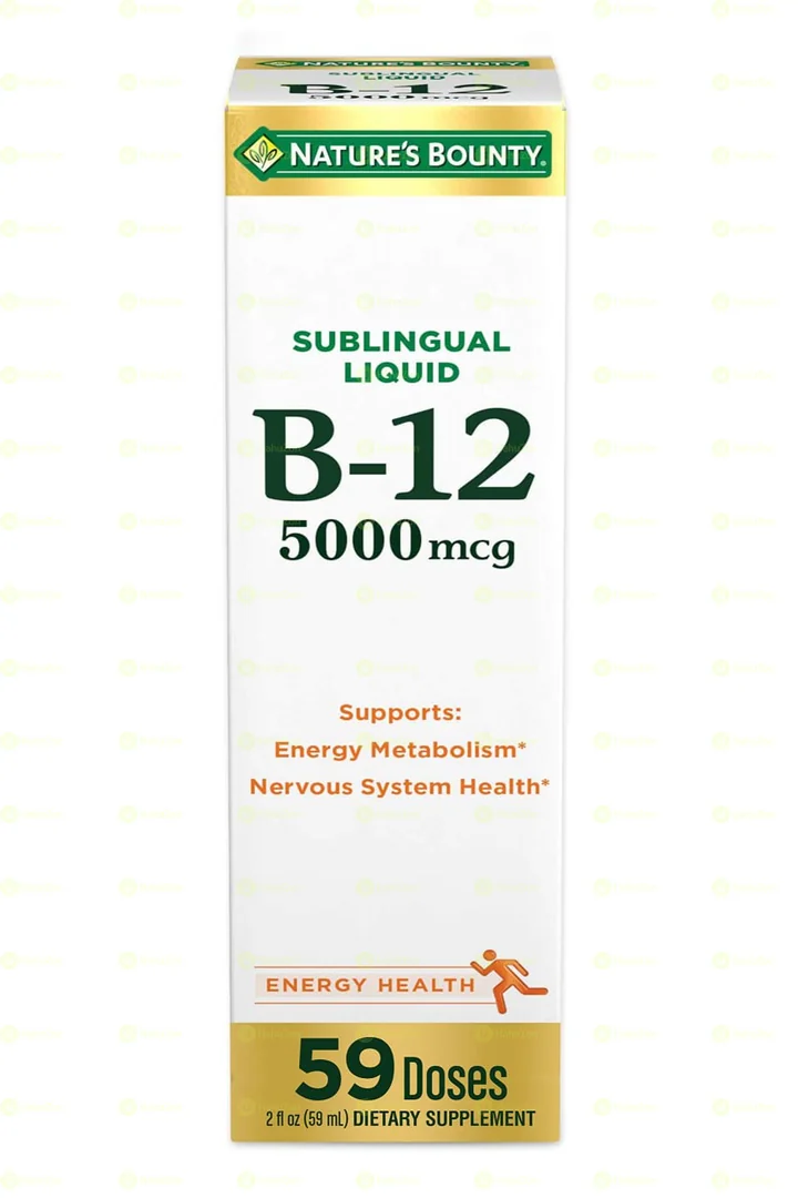 Nature's Bounty Vitamin B-12 Sublingual Liquid 59ml