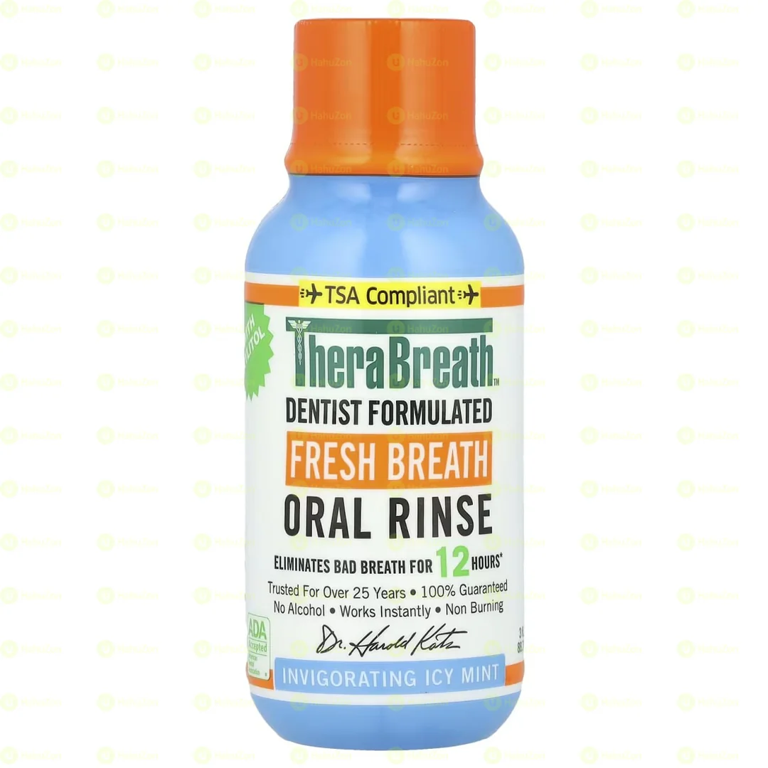 Therabreath Healthy Gums Oral Rinse Invigorating Icy Mint