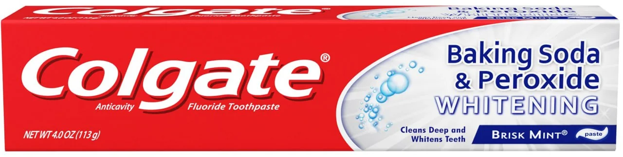 Colgate Baking Soda & Peroxide Whitening Toothpaste 113g