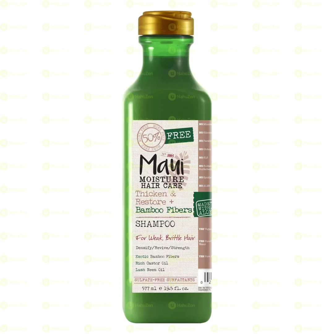 Maui Moisture Hair Care with Bamboo Fibers Shampoo 577ml