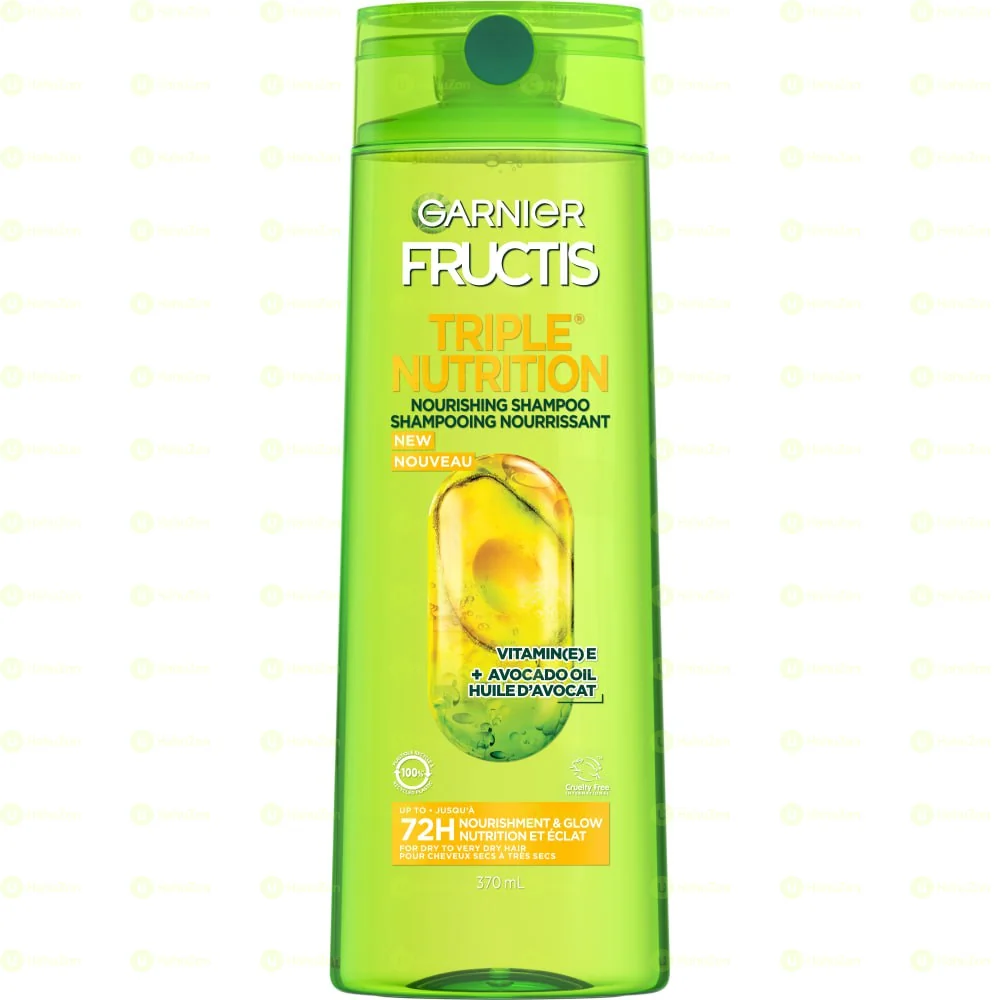 Garnier Fructis Triple Nutrition Shampoo 370ml