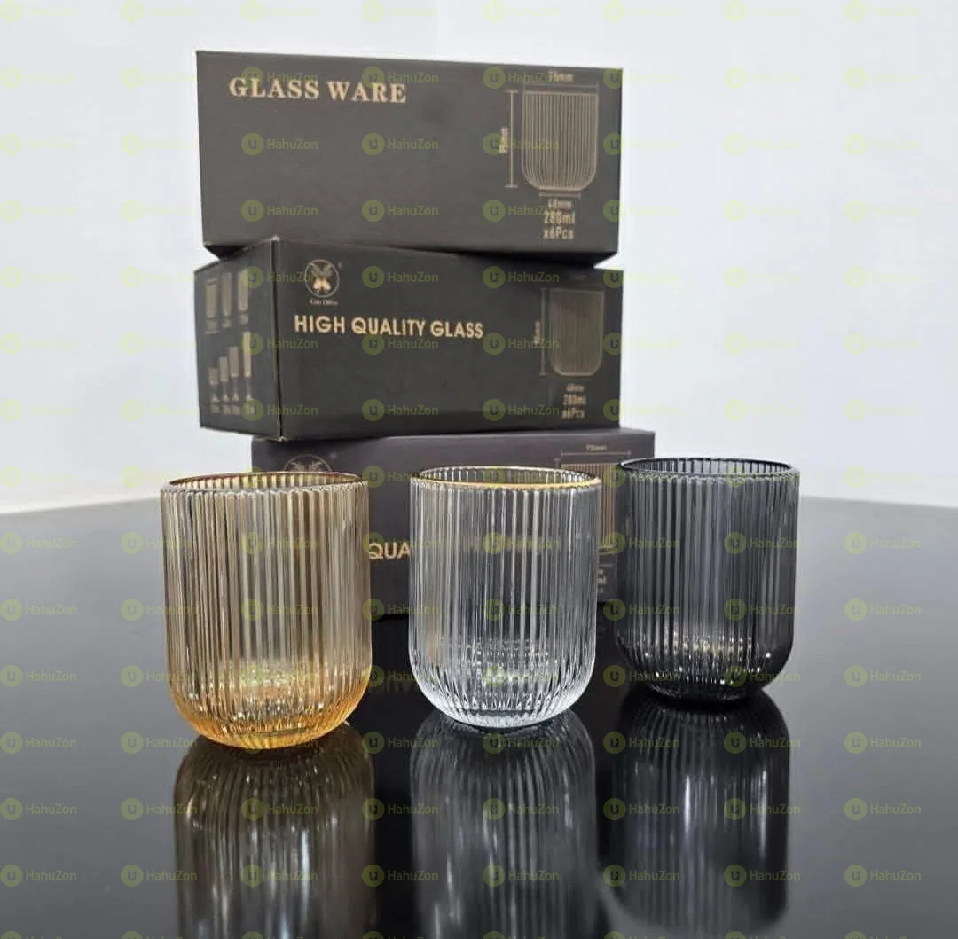 ወፍራም እና ቄንጠኛ የመጠጥ ብርጭቆ