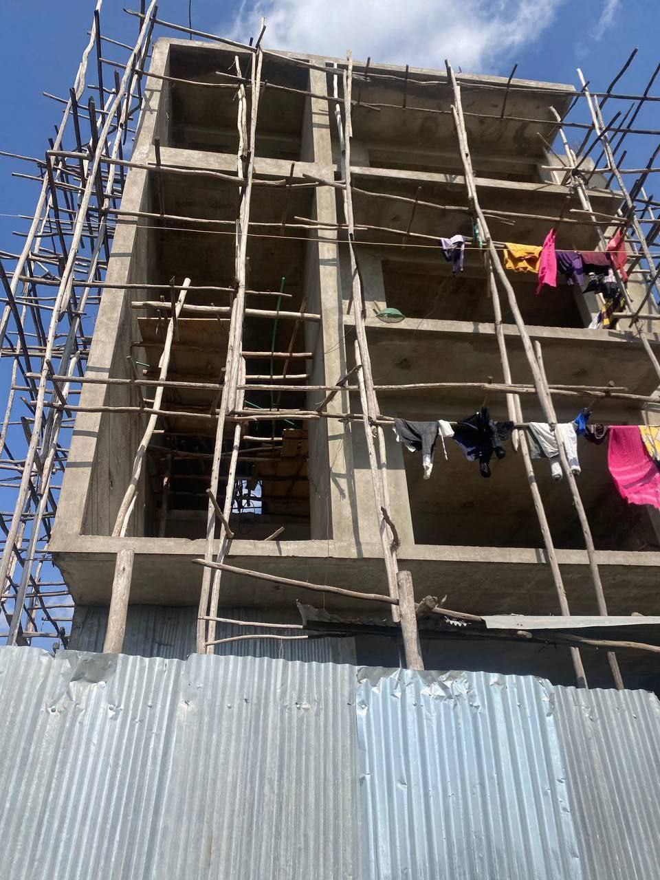 140 ካሬ የሚሸጥ G+3 ቤት በጣፎ