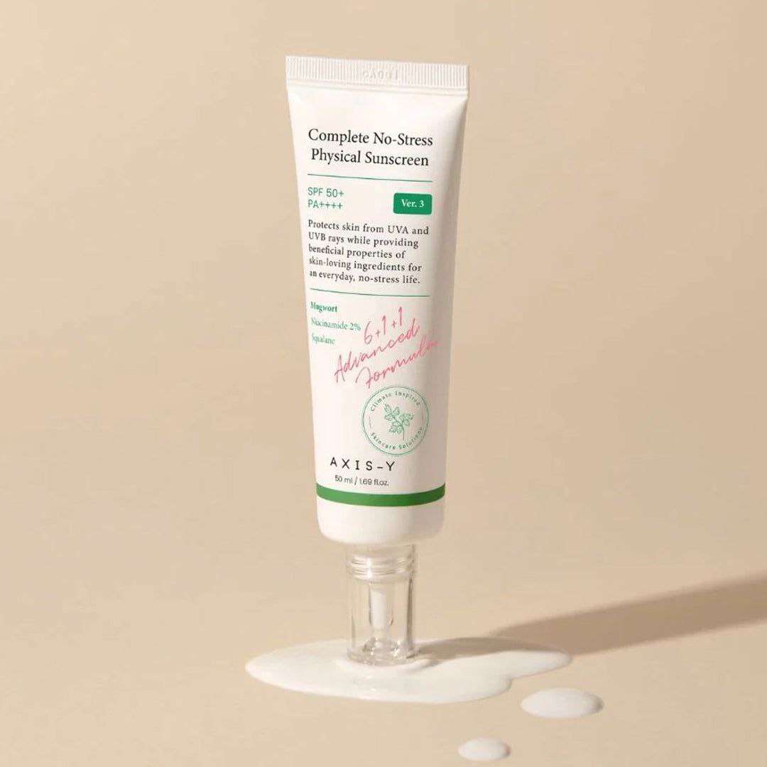 Axis-Y Complete No-Stress Physical Sunscreen SPF50+ PA++++