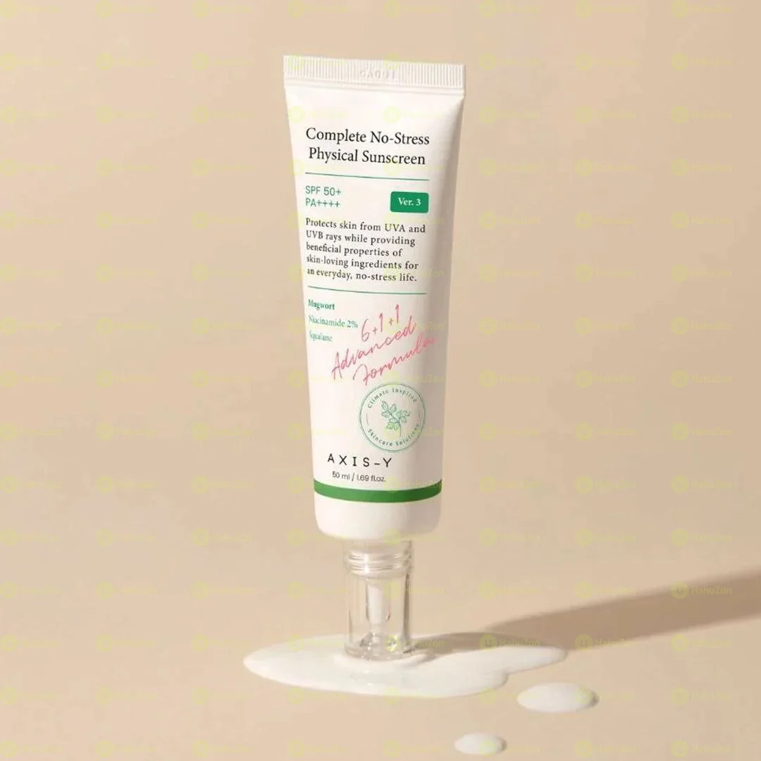 Axis-Y Complete No-Stress Physical Sunscreen SPF50+ PA++++