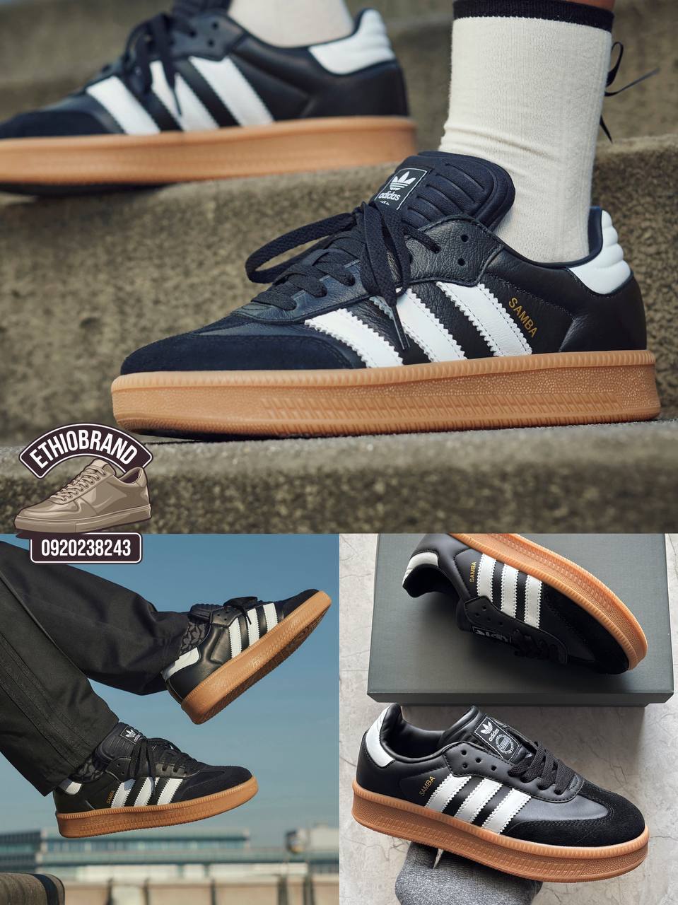 Adidas Samba Double Sole Men's Shoes