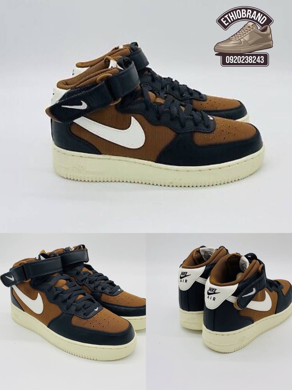 Nike Air Force Noir Men's Shoes