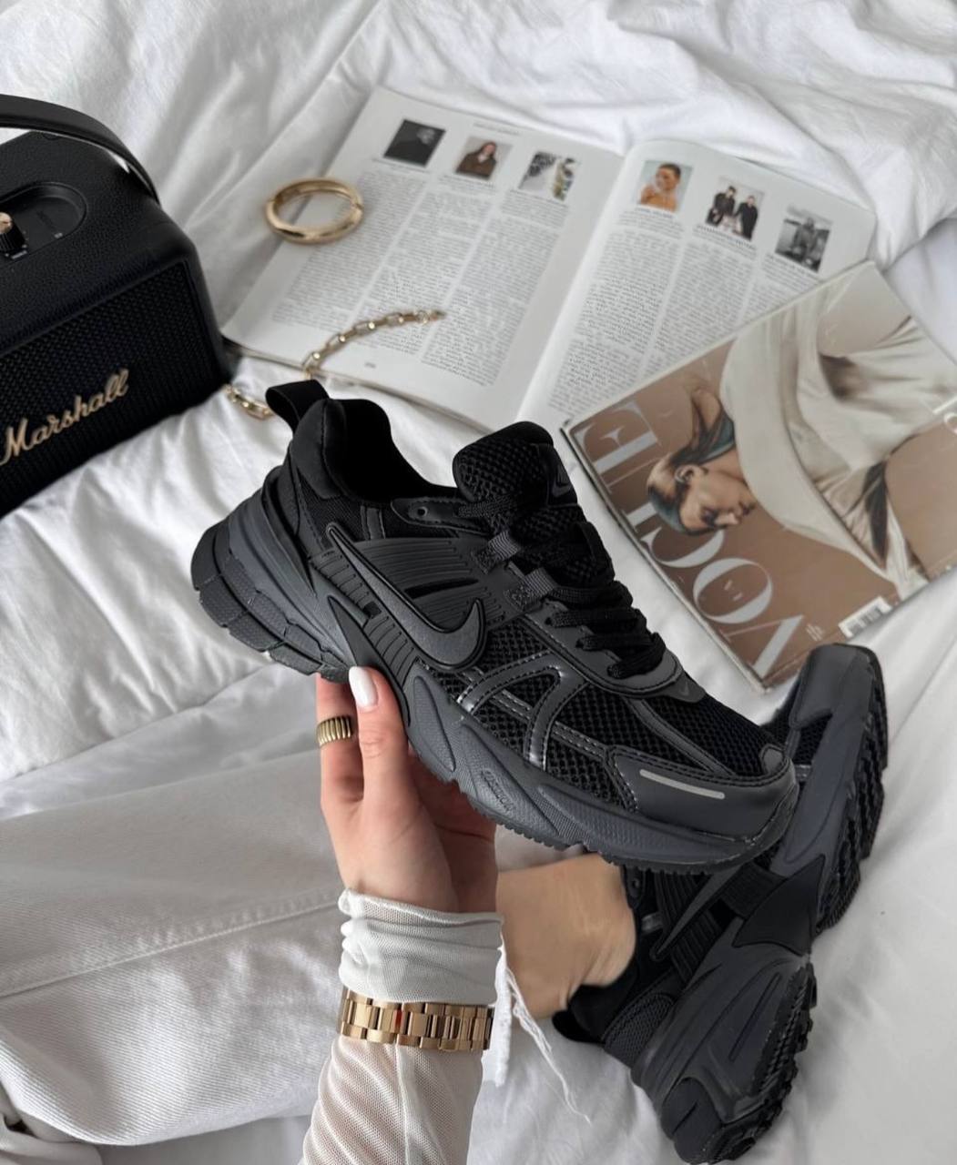 Nike v2k blackv2k Black Women's Shoes