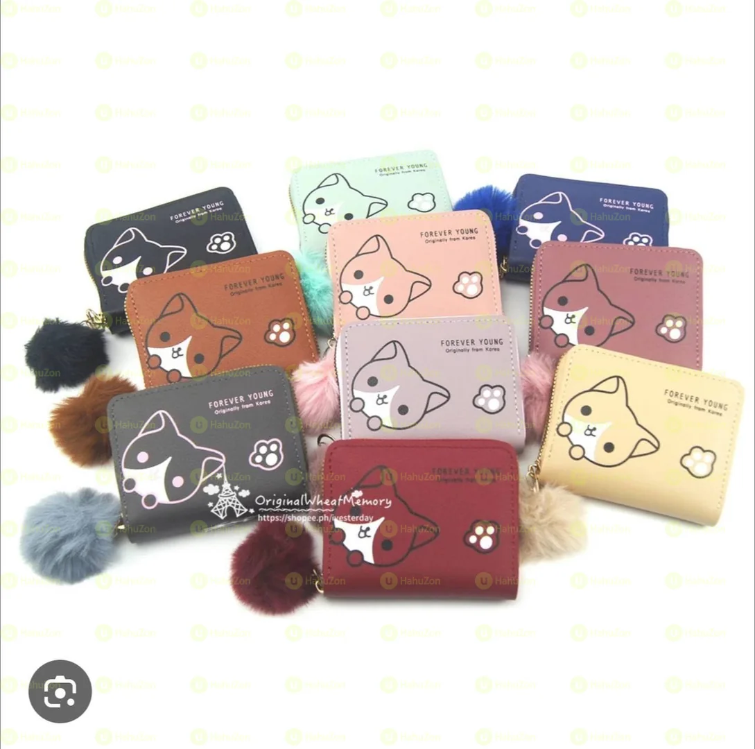 Dompet Wanita Korean PU  Leather