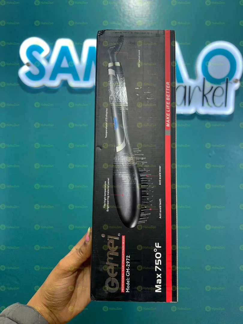 ProGemei®Professional Hair Straightener Brush