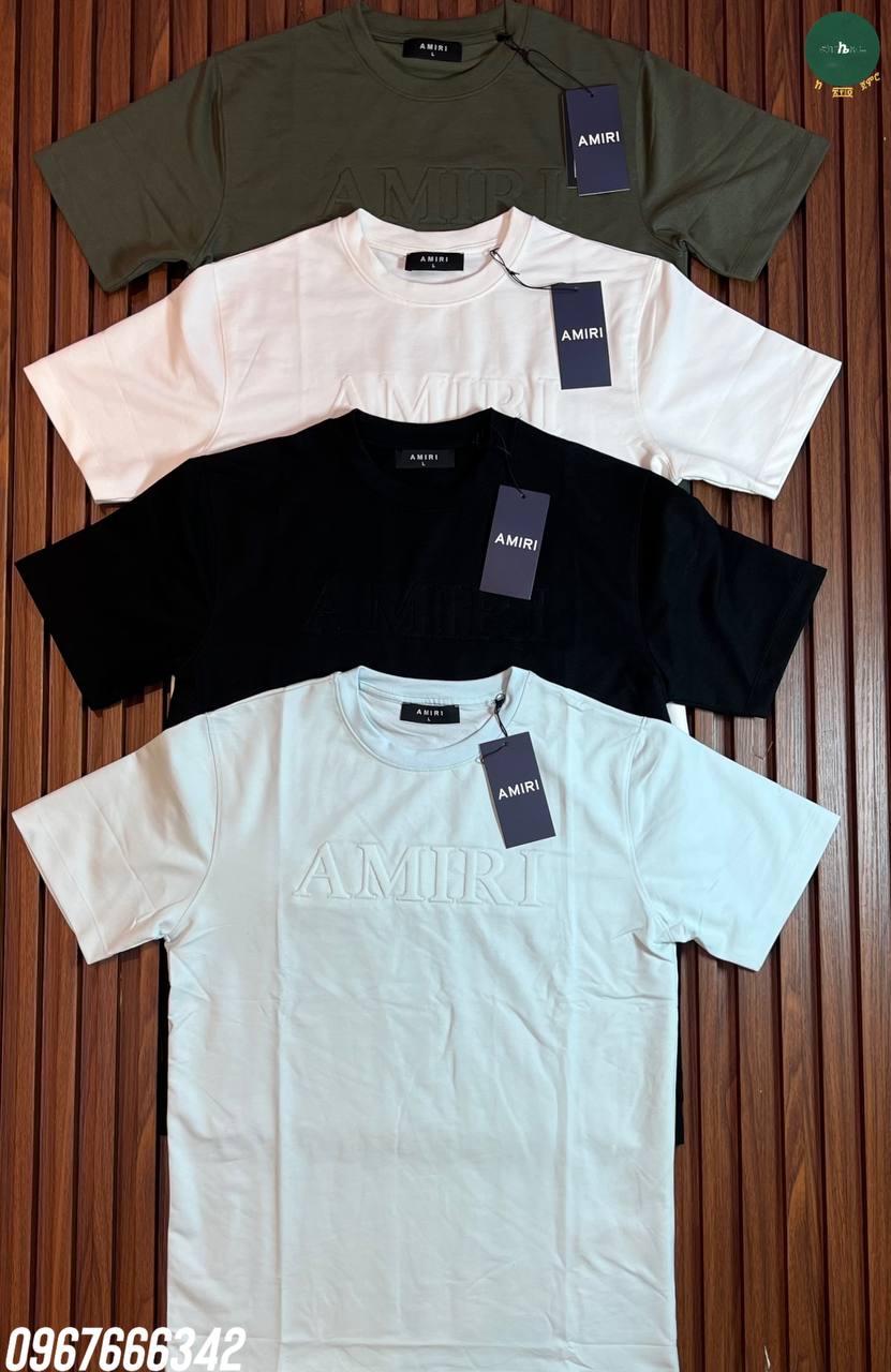 Amiri Premium Heavy Weight Men's T-shirt