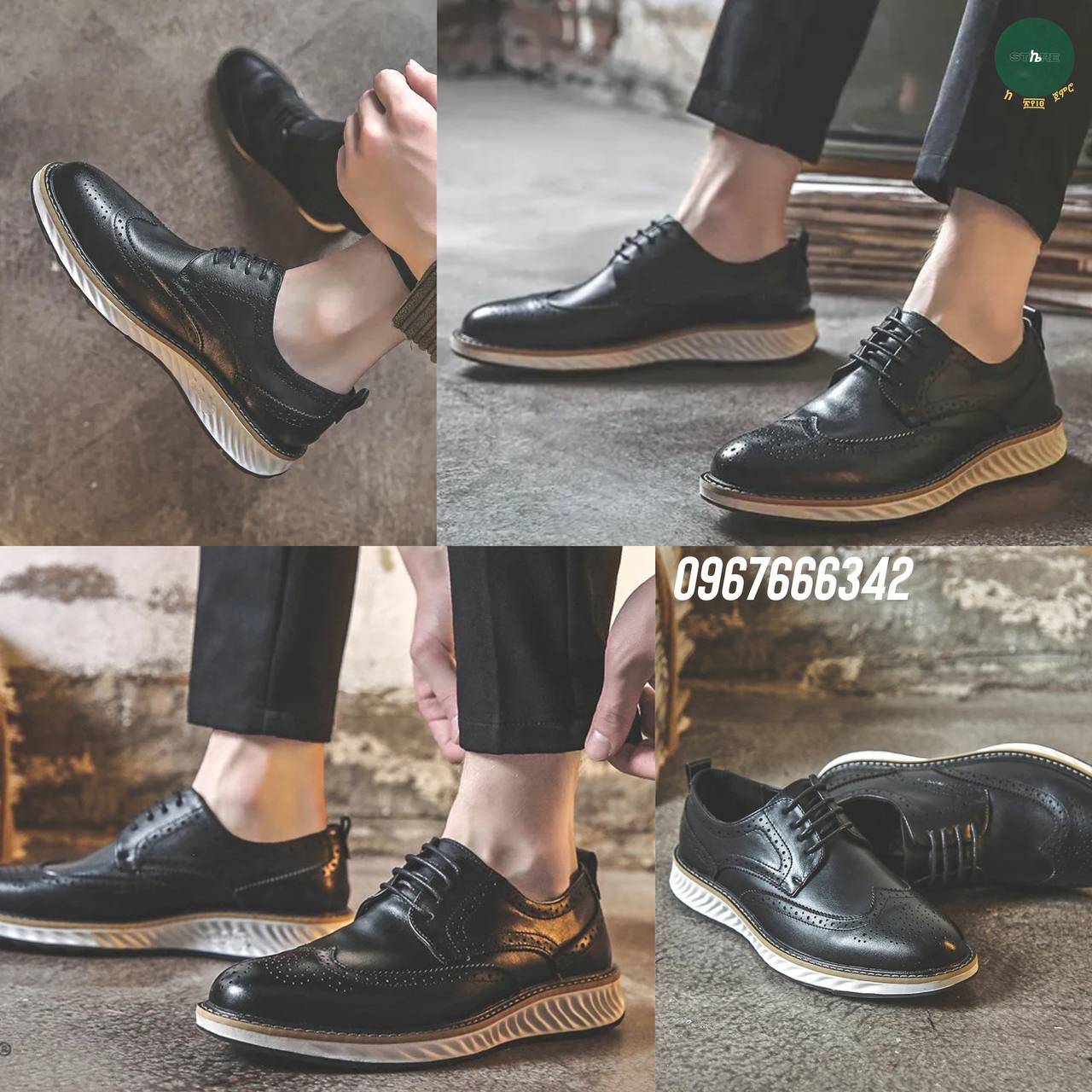 Zen Oxford Comfortable Men's Leather Shoes