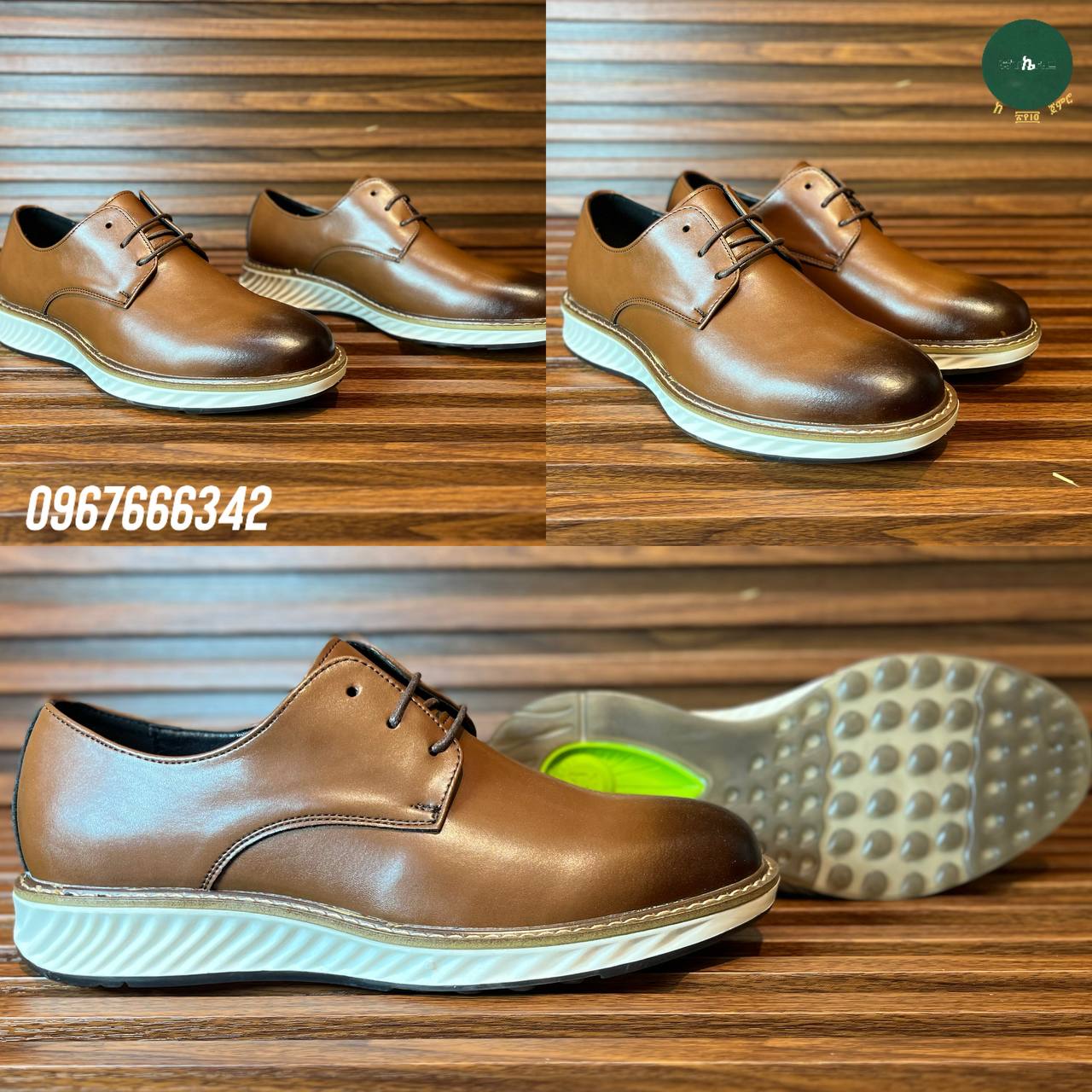 Zen Derby Comfortable Leather Men's Shoes