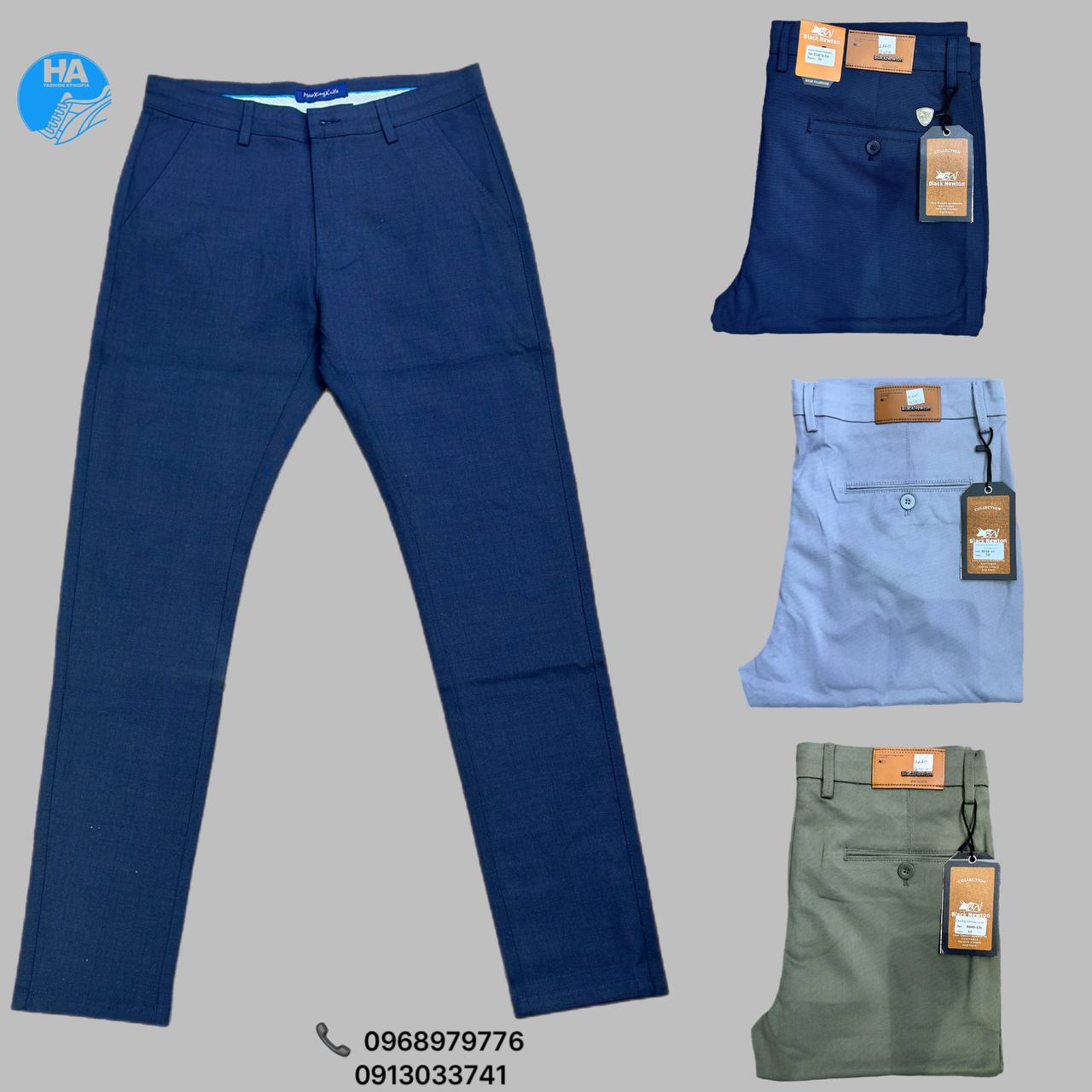 Black Newton Men's khakis