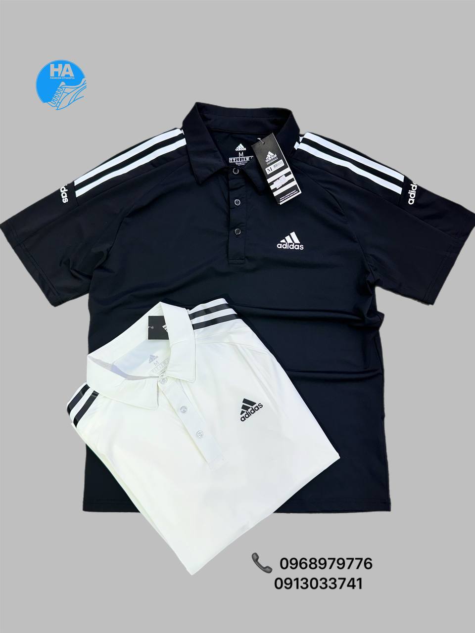 Adidas Collar Men's Tshirts