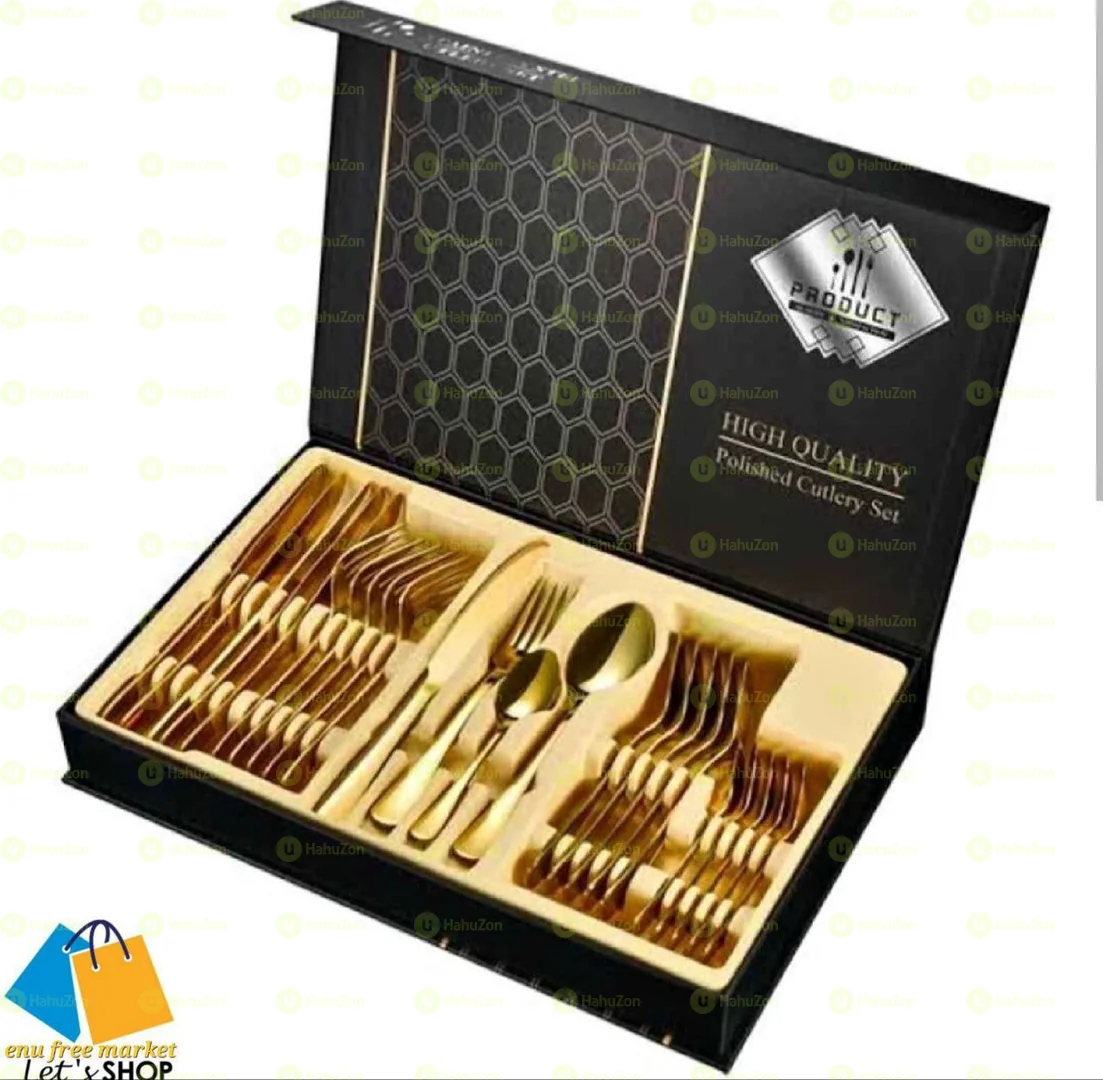 24 Pcs Cutlery Set With Case