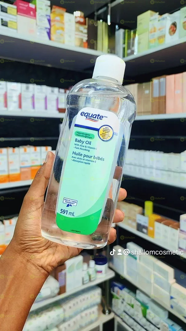 Equate Baby Oil with Aloe & Vitamin E