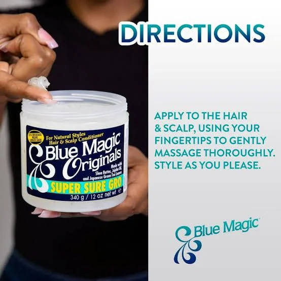 Blue Magic Super Sure Hair Growth Oil