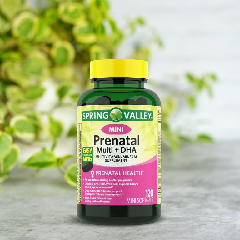 Spring Valley Mini Prenatal Multi + DHA