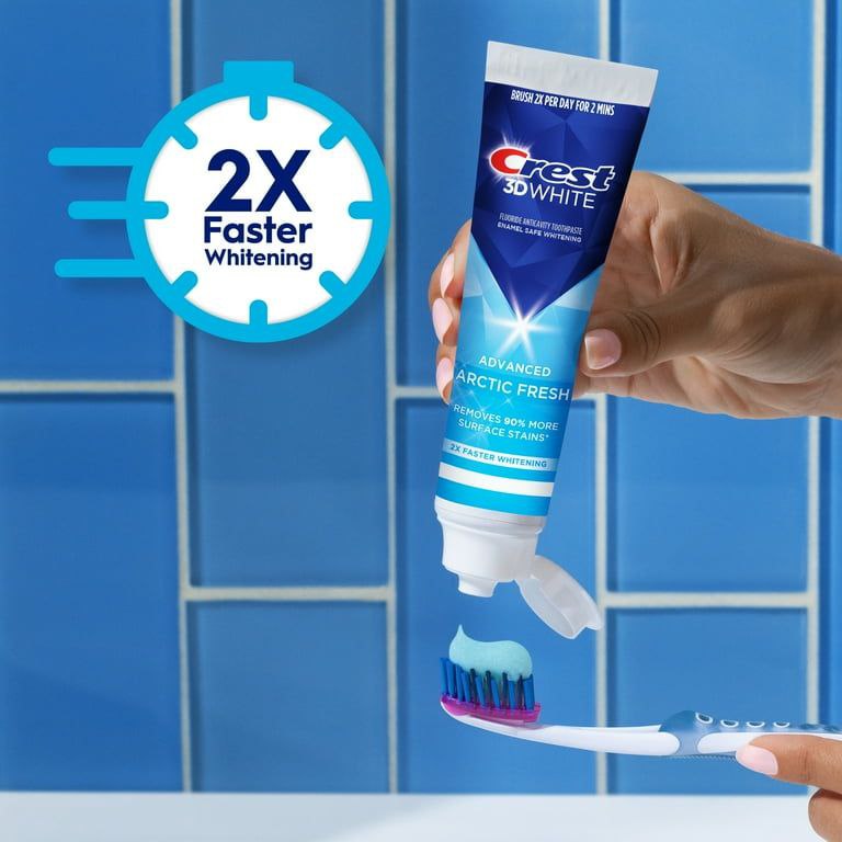 Crest 3D White Advanced Teeth Whitening Toothpaste