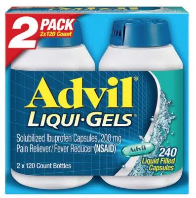 ADVIL 120 LIQUID GELS