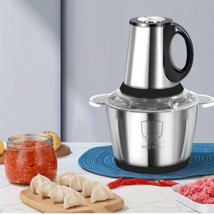 በኤሌክትሪክ ሚሰራ የስጋና ሽንኩርት መፍጫ።