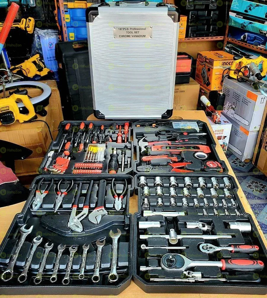 187 Pcs Professional Tool Set