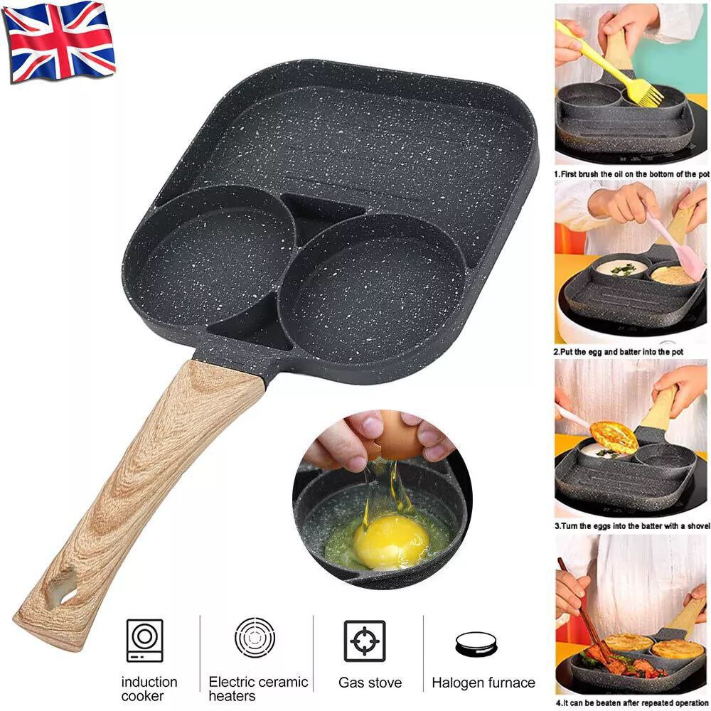Non-Stick 3 In 1 Multi Purpose Frying  Pan