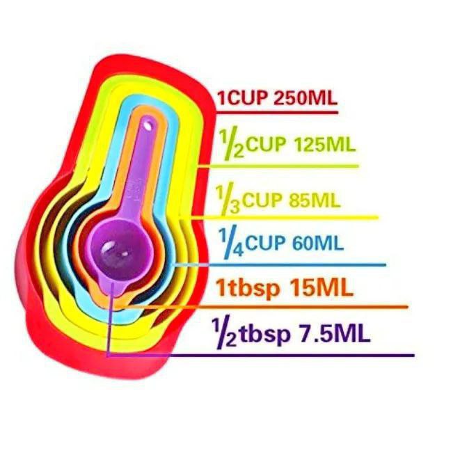 6Pcs Measuring Spoon
