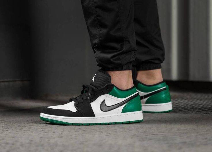 Jordan 1 Low Pine Green Men's Shoes