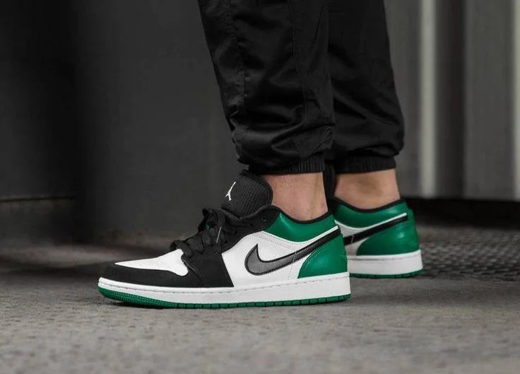 Jordan 1 Low Pine Green Men's Shoes