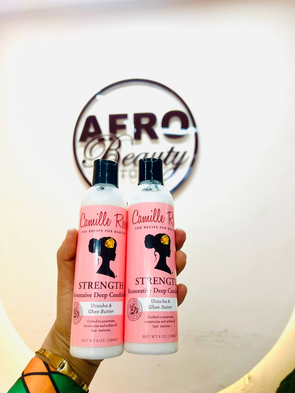 Camille Rose Strength Deep Conditioner