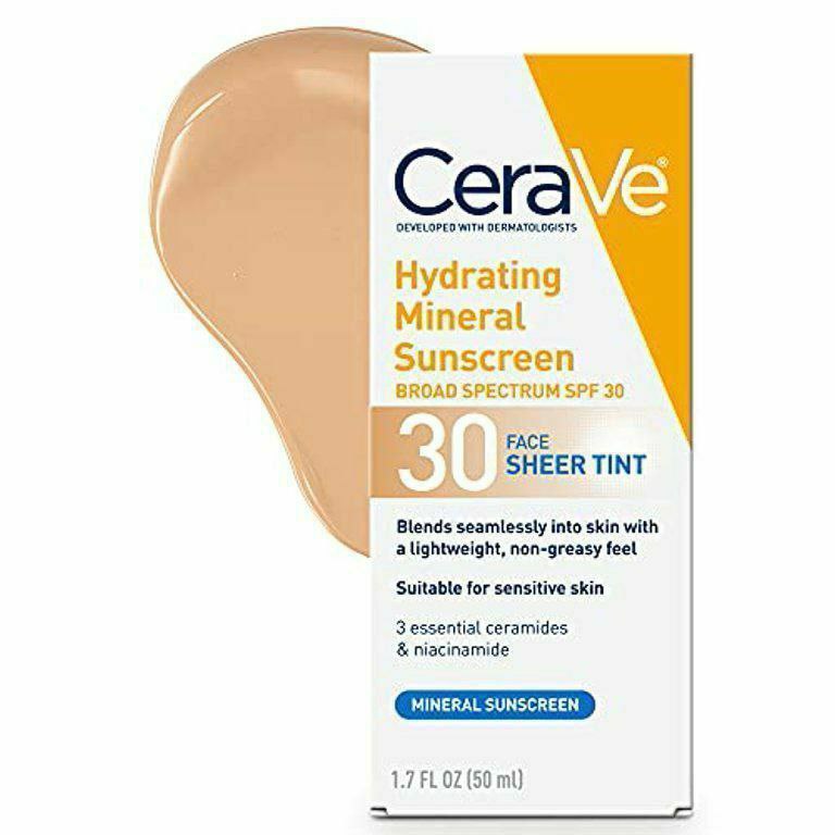 Cerave Hydrating Mineral Sunscreen