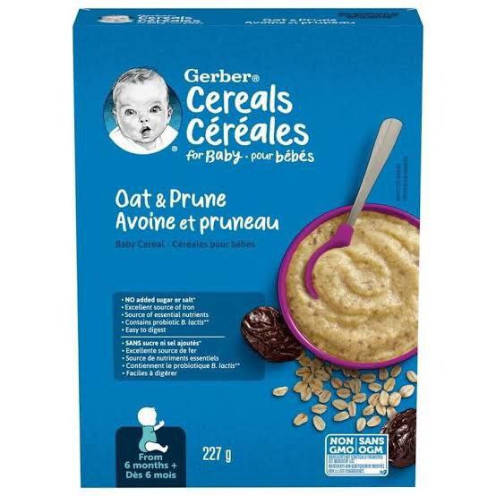 Gerber Cereals