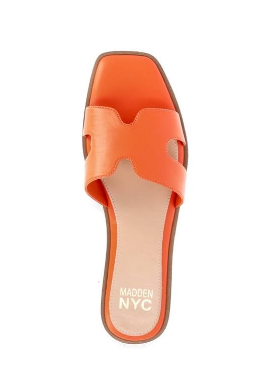 Madden NYC Women's Classic Flat Slide Sandal