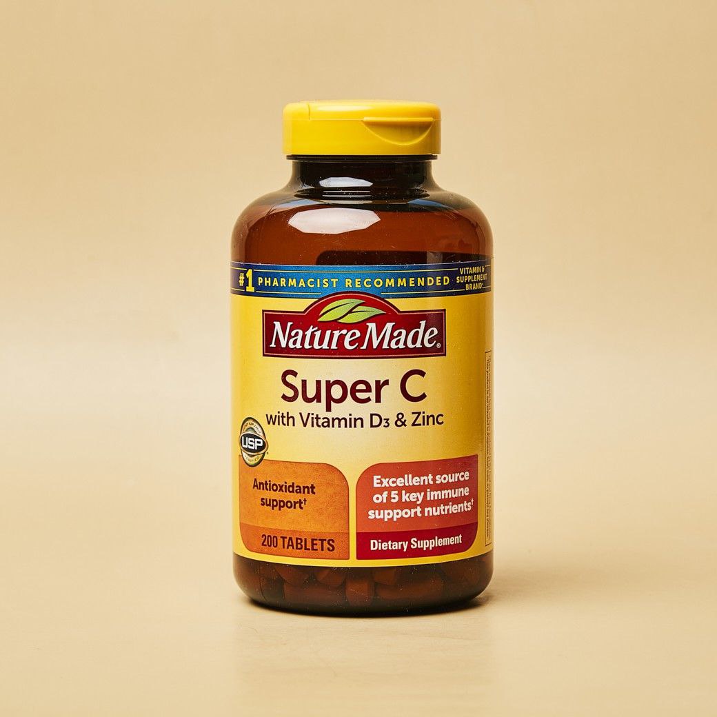 Nature Made Super C with Vitamin D3 & Zinc (200 Tablets)