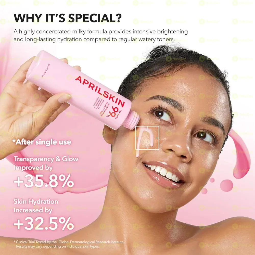 Aprilskin TXA + Niacinamide 99 Pink Milky Toner