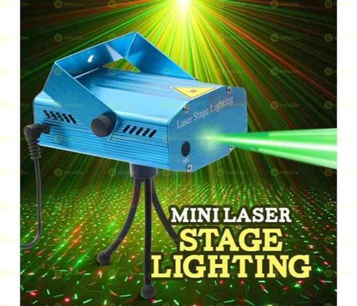 Mini Laser Stage Lighting Full Stars DJ Dance Disco Lamp
