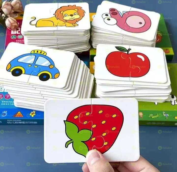 Montessori Educational Card Toys,