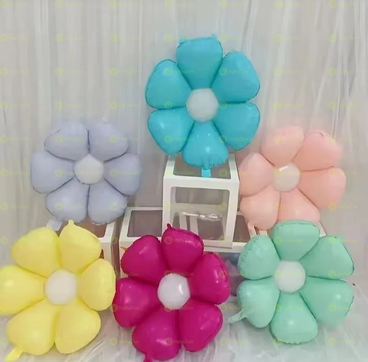 6Pcs Set Daisy Ballons