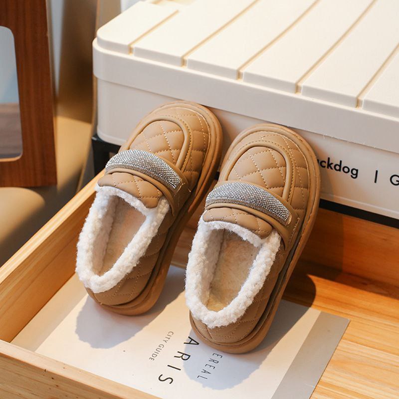 Cute Girls Furry Sandals