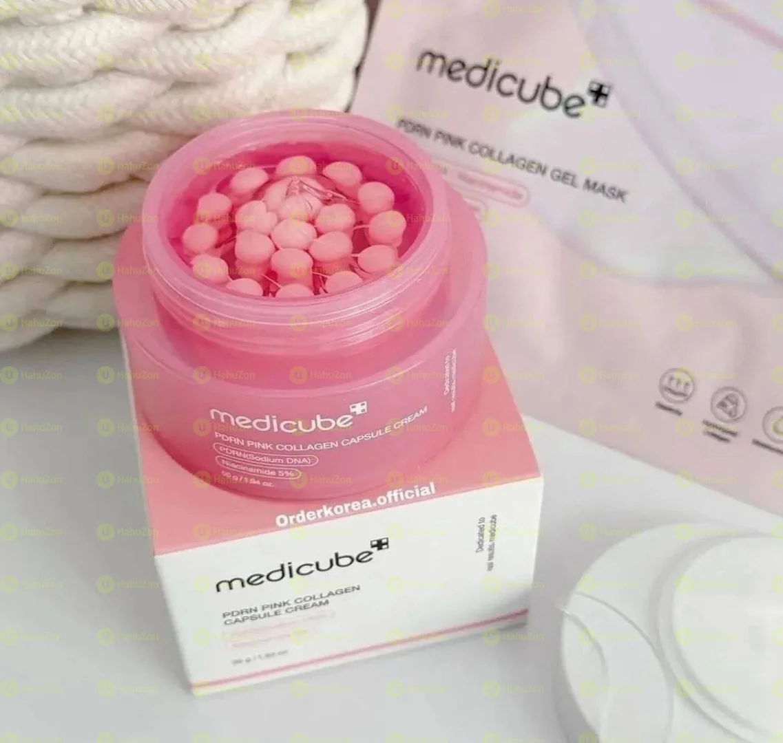 medicube Salmon DNA PDRN Pink Collagen Capsule Cream