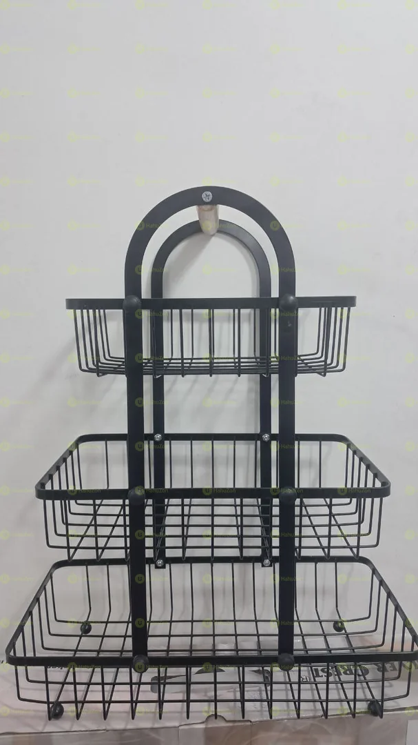 ባለ 3 ደረጃ የጠረጴዛ መደርደሪያ