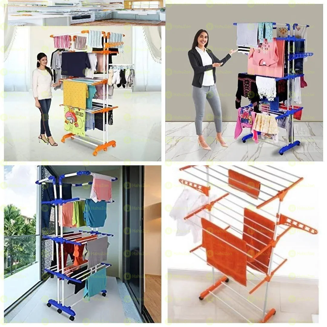 Three Layers Of Clothes Hanger