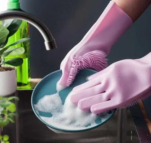 Magic Silicone Dish Washing Glove