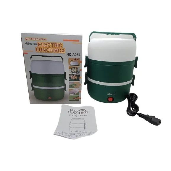Multifunctional 3 Layers Electric Lunch Box and Egg Cooker